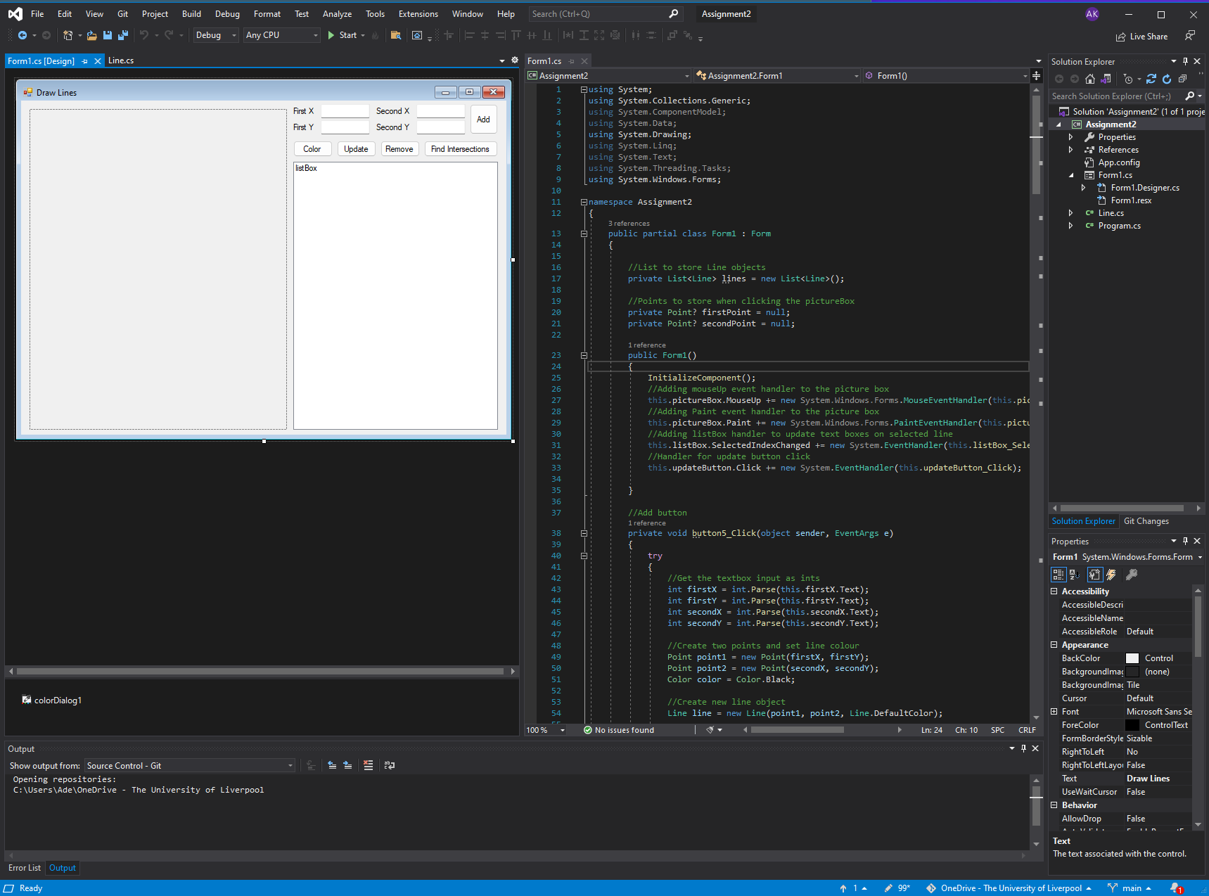 C# Visual Studio File